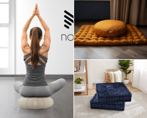 15 Best Meditation Cushions for Comfort & Support cover photo collage
