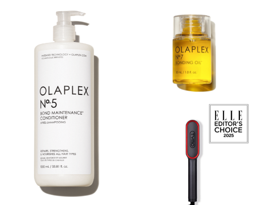 My straight hair routine cover photo collage