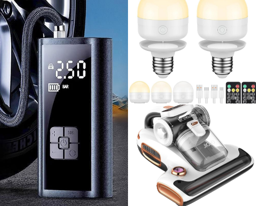 Helpful home & gadget finds cover photo collage