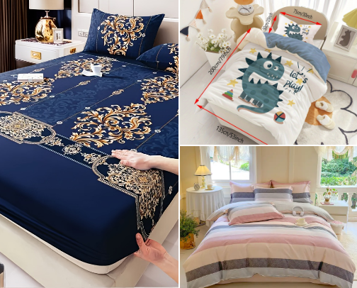 Dream in Style – Cozy Bedding You’ll Love ✨ cover photo collage