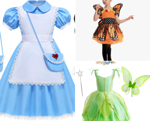 Halloween Finds for Little Girls 🎃🖤 cover photo collage