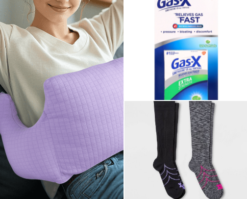 Hysterectomy recovery must haves cover photo collage