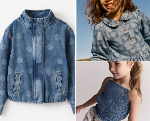 Denim with the Sweetest Details cover photo collage