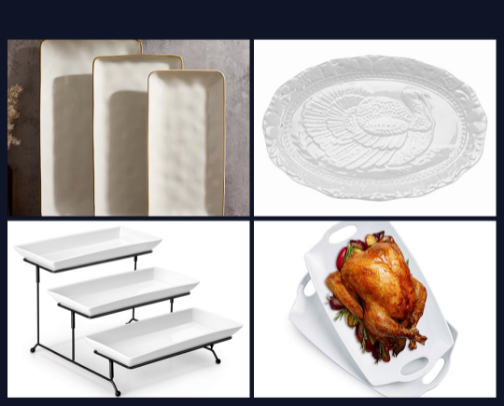 Must-Have Serving Dishes for Thanksgiving Dinner cover photo collage