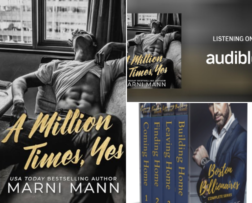 PDF Free - Cozy Companions for A Million Times, Yes: The Billionaires of Boston cover photo collage
