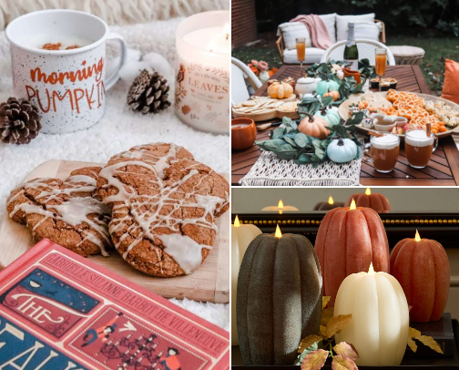 Making a Fall Brunch Board and Tablescape cover photo collage