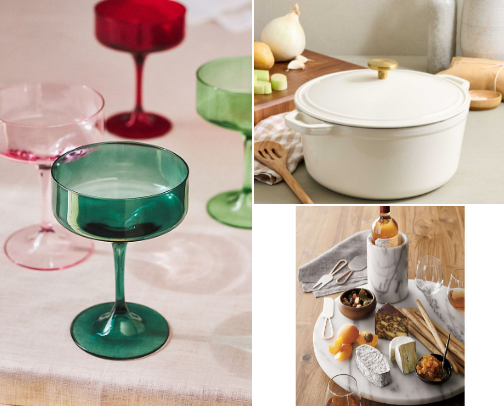 Best Hosting Finds: Dinner Parties, Holidays & Gatherings cover photo collage