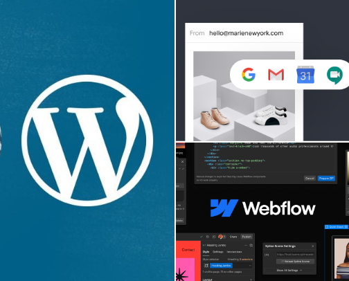 Website & E-commerce cover photo collage