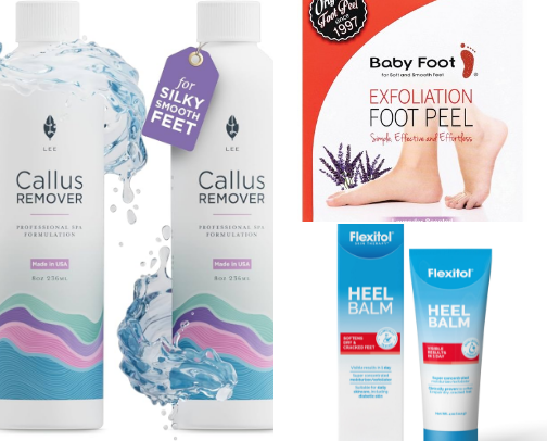 Dry Feet Remedies cover photo collage