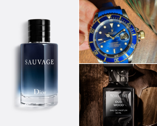 The Finishing Touch:  Men and Women Accessories That Tell Your Story cover photo collage