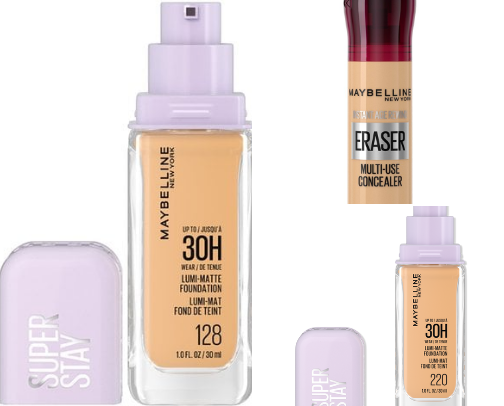 maybelline awesome make up cover photo collage