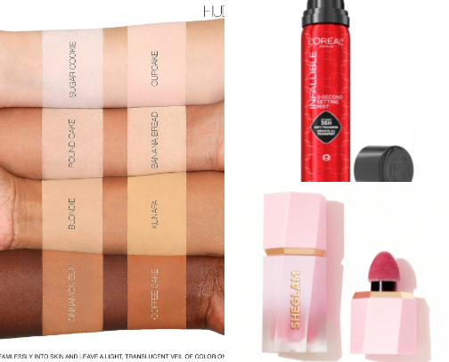 Beauty products✨ cover photo collage