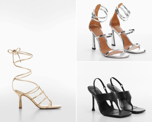 Mango shoes👡 cover photo collage