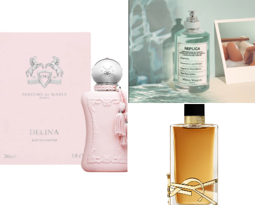 fragrances cover photo collage