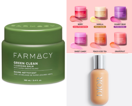 My favorite beauty recs cover photo collage