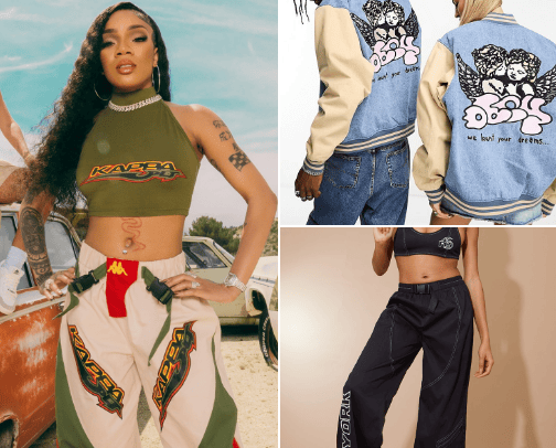 My fav street wear clothing cover photo collage