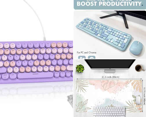 Personalize Your Work Space cover photo collage