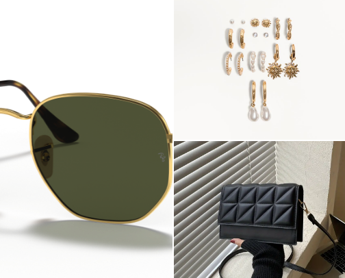 Woman Accessories ☄️ cover photo collage