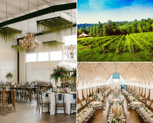 Wilkesboro, NC Wedding Venues cover photo collage