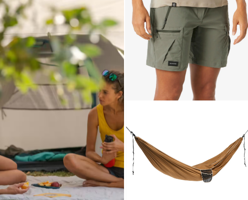 Low Budget Camping 101 - You don't even need that much stuff! cover photo collage