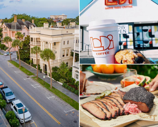 Charleston Local Favorites cover photo collage