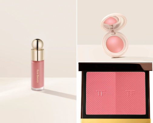 Favorite Blush Make Up Products cover photo collage