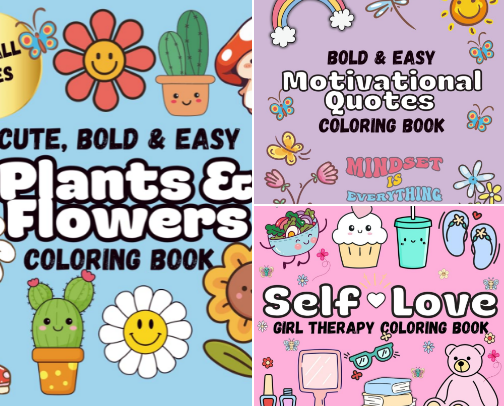 Coloring is for Adults! cover photo collage
