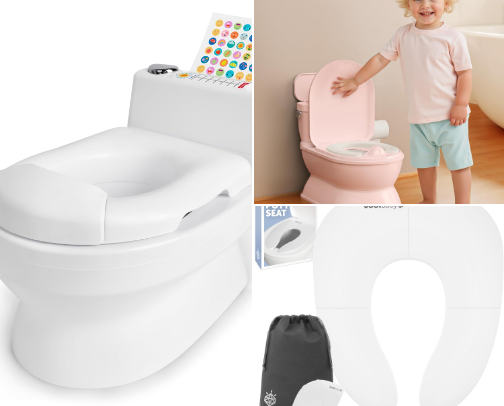 Potty Training Essentials cover photo collage