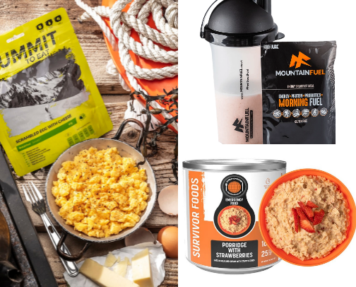 What to Pack & Eat at Base Camp cover photo collage