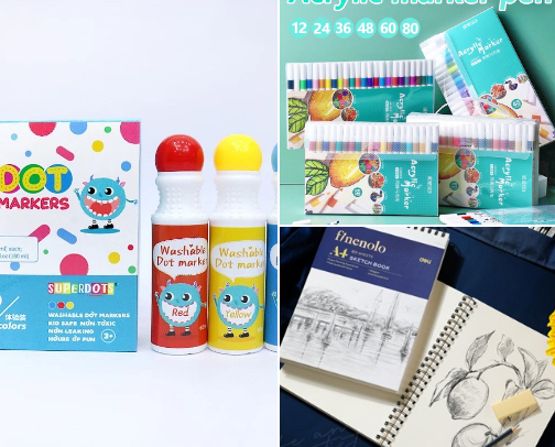 Toddler Journaling Must-haves | things we use cover photo collage