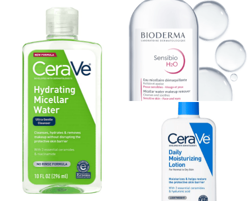 treat your skin as it deserves🧴 cover photo collage
