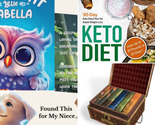 📚 Books & The Cozy Reader's Life cover photo collage