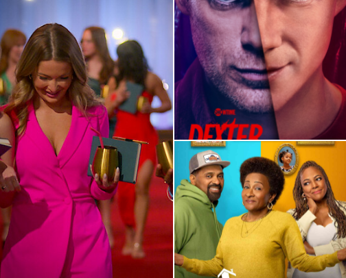 Netflix series and movies cover photo collage