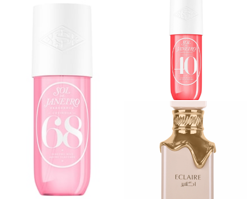 Fragrances cover photo collage