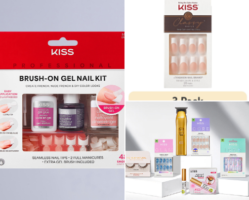 Best nails for temporary/last minute cover photo collage
