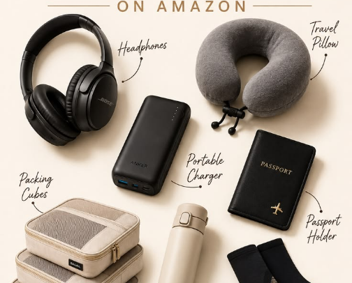 Travel Essentials — Traveller Must-Haves cover photo collage