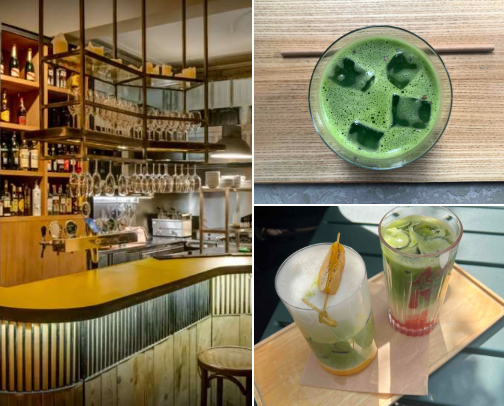 Warsaw eats and matcha - places for catching up with friends cover photo collage