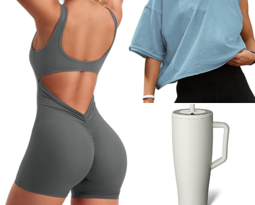 Fit Girl Essentials 💪🏼✨ cover photo collage