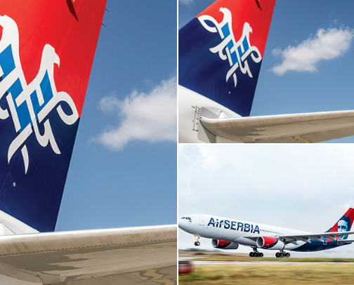 ✈️ AirSerbia - buy tickets from Belgrade 🤍 cover photo collage
