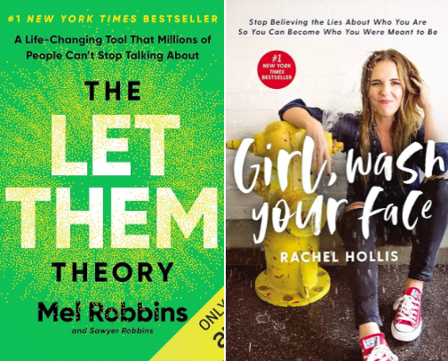Self-Help Books cover photo collage