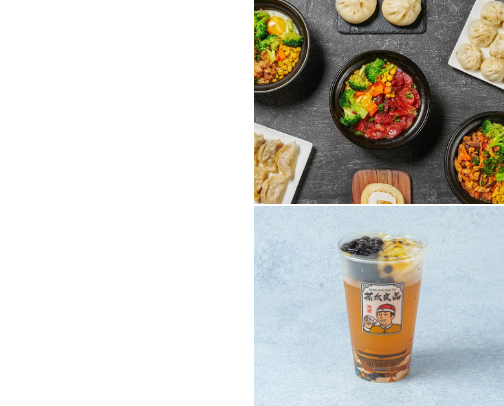 Thessaloniki - East Asian coffee shop spots & snacks / Ασιατικές καφετέριες με σνακς cover photo collage