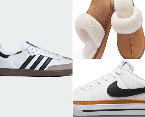 Shoes and Slippers - I can’t explain my love affair with shoes. Particularly gym shoes. Can’t have enough ❤️ cover photo collage