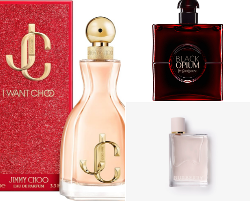 Greatest smelling perfumes cover photo collage