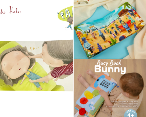 Fun & Learn Children’s Book cover photo collage