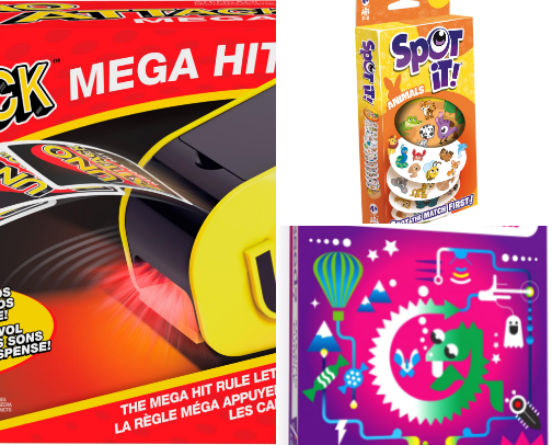 Family games we love cover photo collage