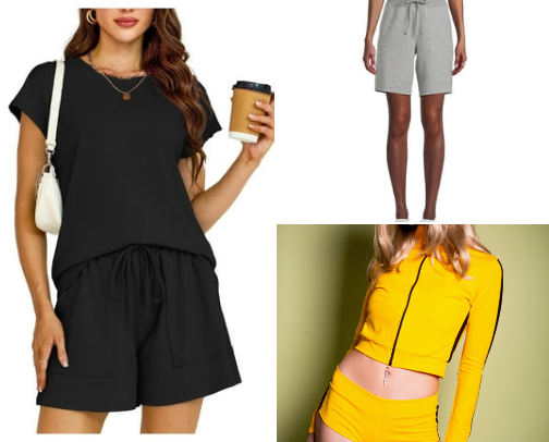 Shorts for women cover photo collage