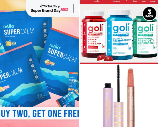 Insane Health & Beauty Deals ONLY on TikTok cover photo collage