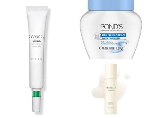Skincare I Actually Use✨ cover photo collage