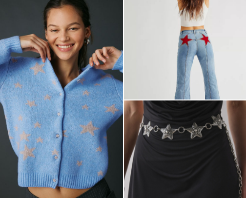 Stargirl Fashion 🌟 🤩 ⭐️ 🌠 💫 cover photo collage