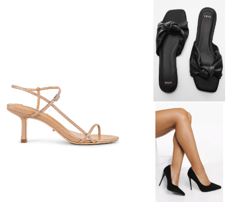 Shoes cover photo collage